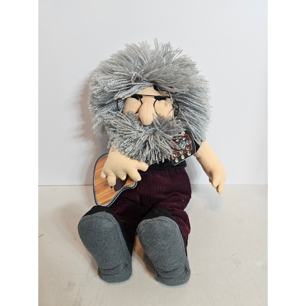 Gund Liquid Blue The Jerry Doll Jerry Garcia Grateful Dead Plush Guitar 18 inch